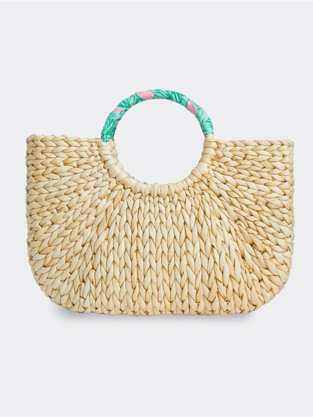 Vineyard Vines Straw Tote - Banana Leaf Wrapped Handles